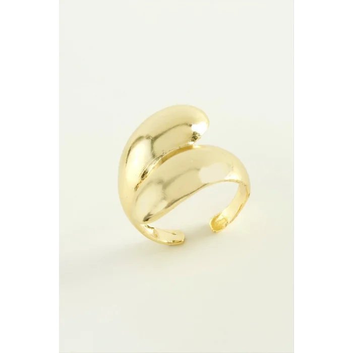  Su Damlası Metal Yüzük