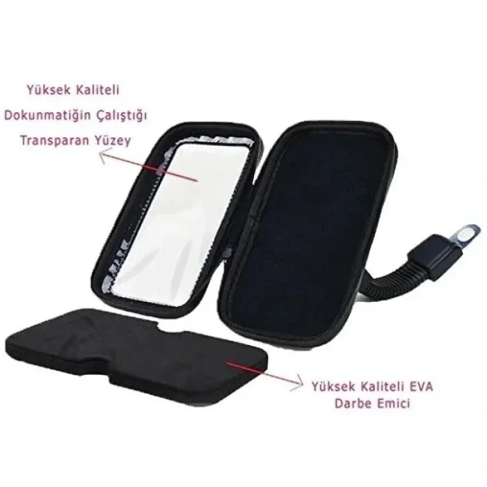 BUĞZ Su Geçirmez Motosiklet Telefon Tutucu
