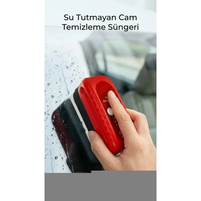 BUĞZ Su İz Bırakmayan Pratik Araç Camı Temizleme Süngeri