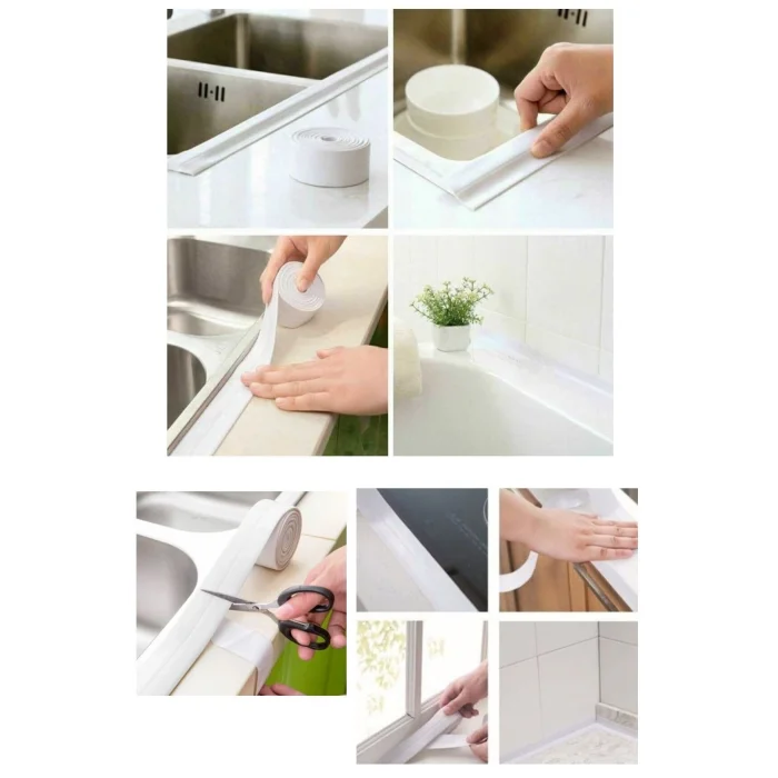 BUĞZ Su Sızdırmaz Bant Lavabo Küvet Kenar Bandı (3.2m)