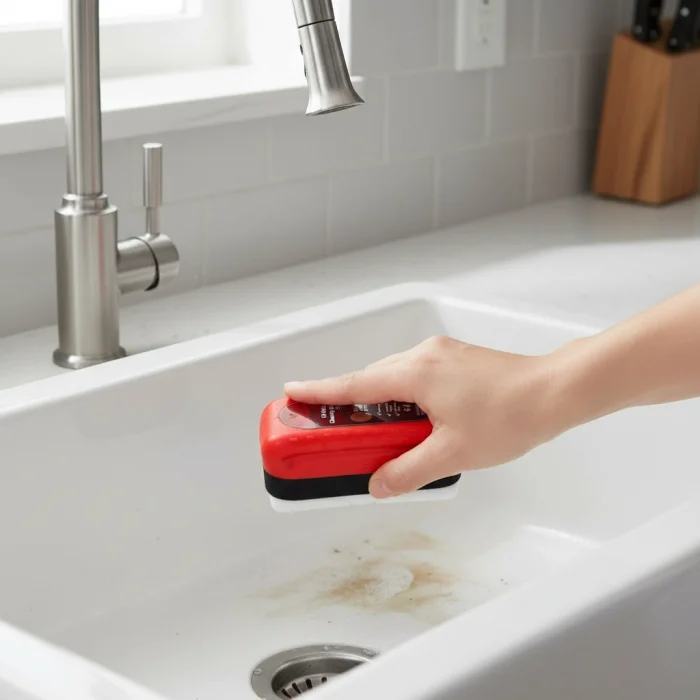 BUĞZ Su Tutmayan Araç Cam Temizleme Süngeri - Pratik Kullanım