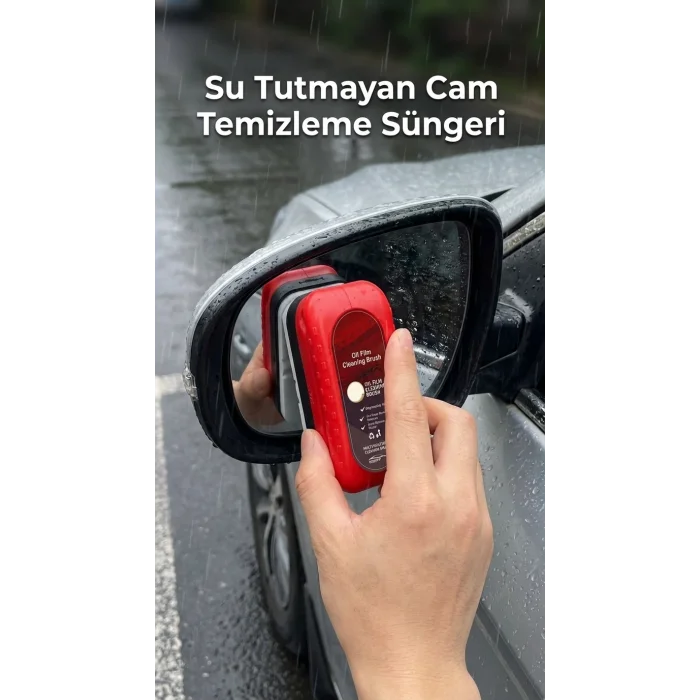 BUĞZ Su Tutmayan Araç Cam Temizleme Süngeri Uzun Ömürlü Kullanım