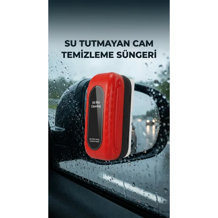 BUĞZ Su Tutmayan Pratik Araç Camı Temizleme Süngeri