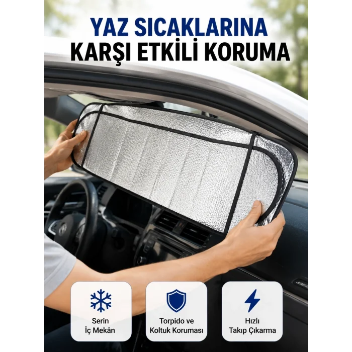 BUĞZ Sünger İzolasyonlu Katlanabilir Güneşlik