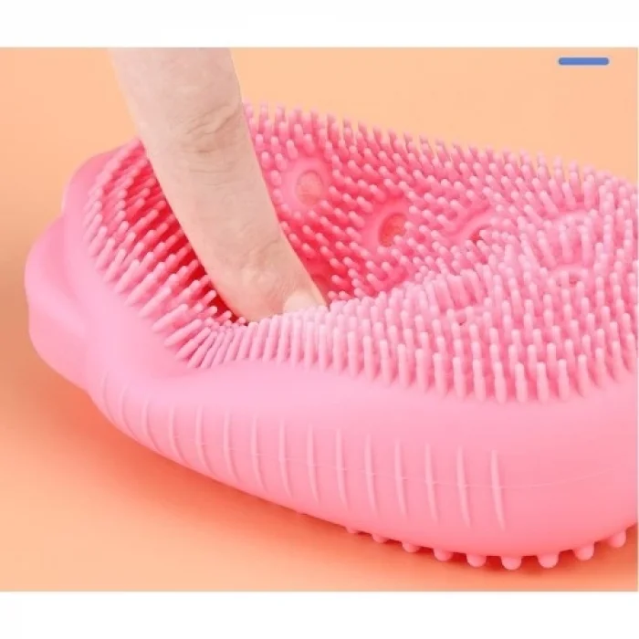 BUĞZ Süngerli Silikon Banyo Kesesi