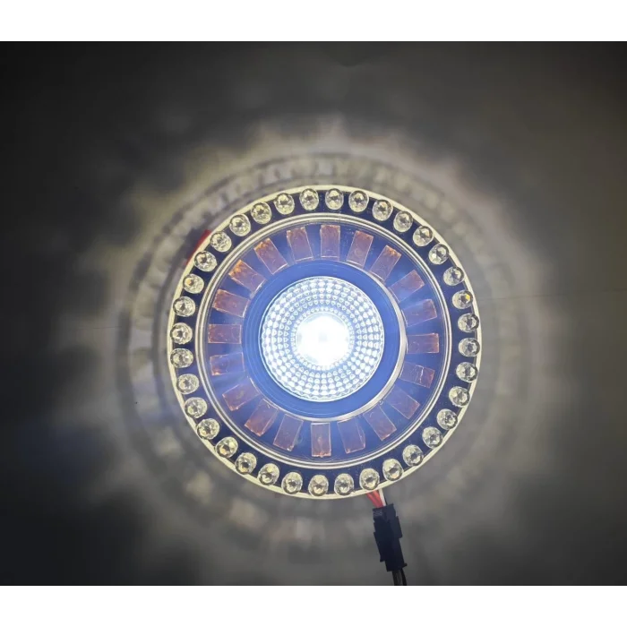  SUNLED 8005 Cam Spot Kasası 5W Beyaz Işık Led Çerçeveli Günışığı - Priz ve Anahtar İçin Uyumlu Çerçeve