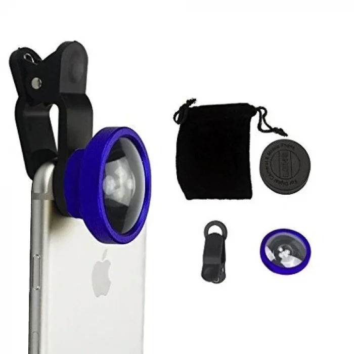 BUĞZ Süper Geniş Açı Özçekim Kamera Lens Iphone 5/5 S/6/6 Artı Samsung Galaxy Not 3, 5