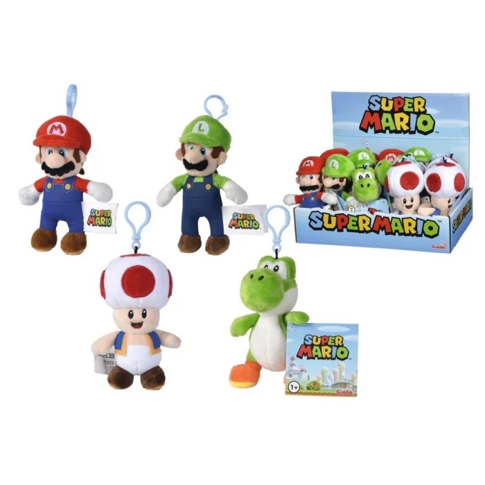 BUĞZ Super Mario Peluş Anahtarlıklar