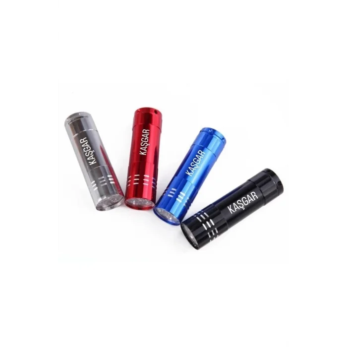 BUĞZ Süper Parlak 9 Ledli Metal Mini El Feneri ( BUĞZ )