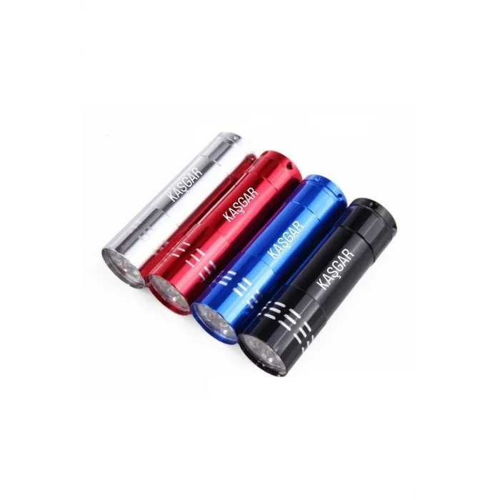 BUĞZ Süper Parlak 9 Ledli Metal Mini El Feneri - Lisinya