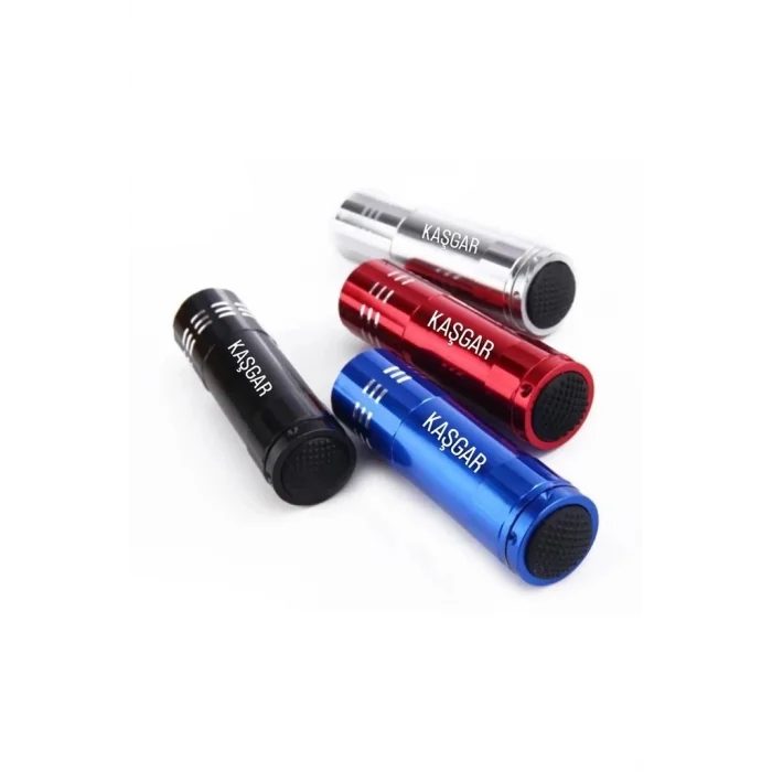 BUĞZ Süper Parlak 9 Ledli Metal Mini El Feneri - Lisinya