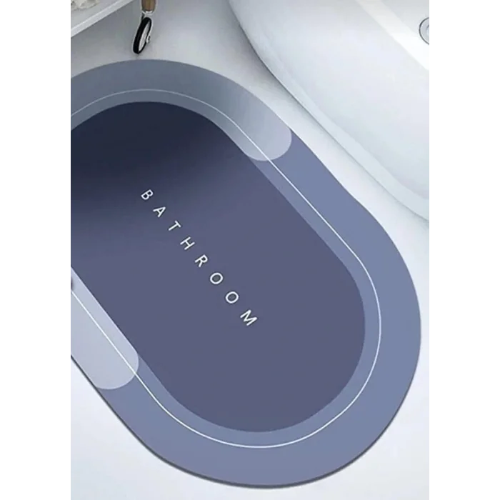 BUĞZ Süper Su Emici Kaymaz Tabanlı Banyo Paspası ( 40x60 )cm