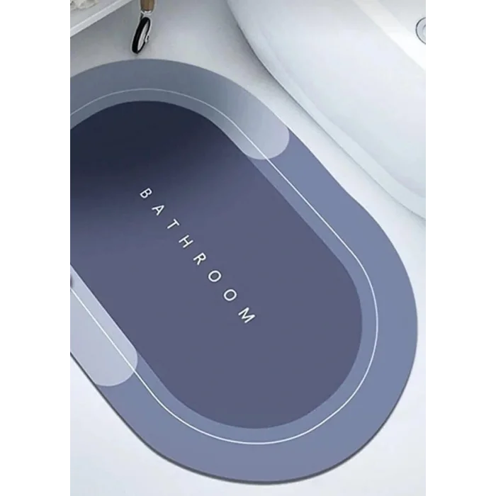 BUĞZ Süper Su Emici Kaymaz Tabanlı Banyo Paspası ( 40x60 )cm