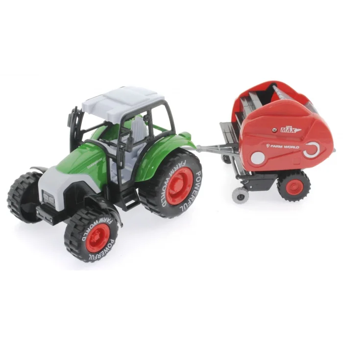  Sürtmeli Die Cast Yeşil Traktörlü Biçerdöver