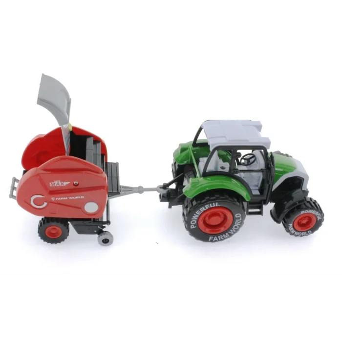  Sürtmeli Die Cast Yeşil Traktörlü Biçerdöver