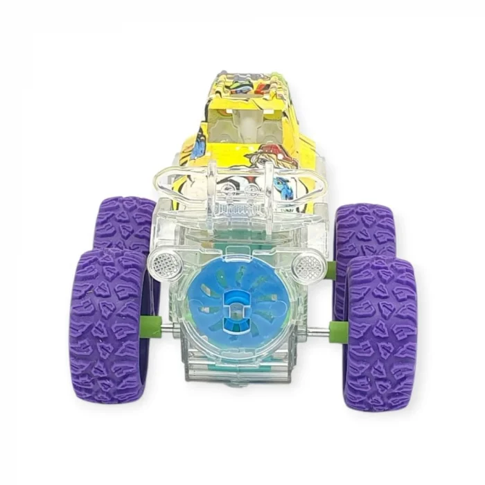 BUĞZ Sürtmeli Işıklı Off-Road Aracı  - 7310 - Mor (Lisinya)