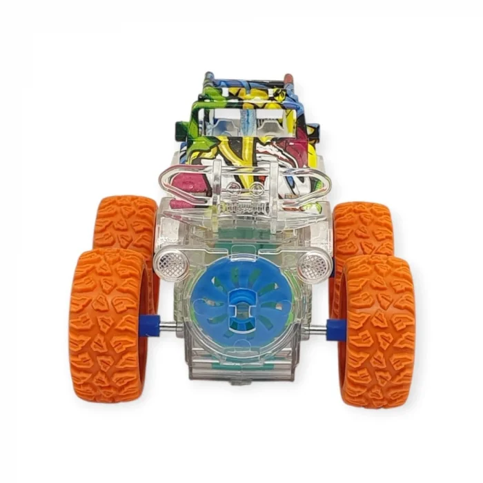 BUĞZ Sürtmeli Işıklı Off-Road Aracı  - 7310 - Turuncu (Lisinya)