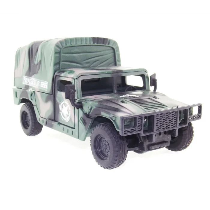  Sürtmeli Kamuflajlı Askeri Kamyon