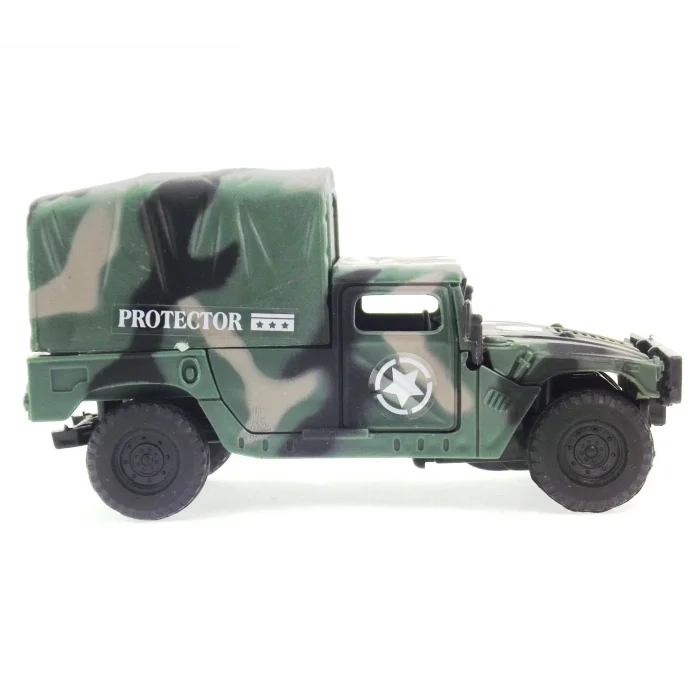  Sürtmeli Kamuflajlı Askeri Kamyon