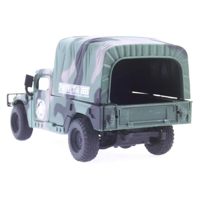  Sürtmeli Kamuflajlı Askeri Kamyon