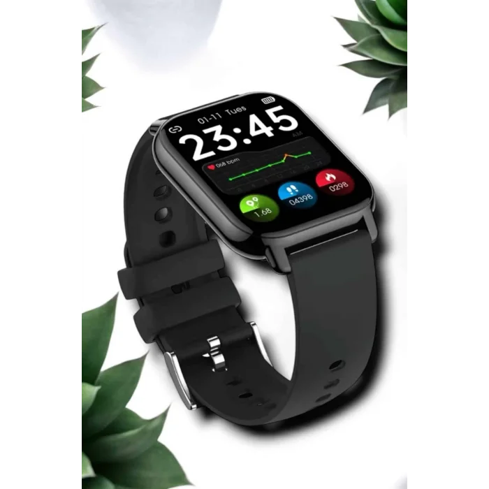 Suya Dayanıklı Bluetooth Akıllı Saat GPS, Adımsayar, Nabız & Sağlık Takibi