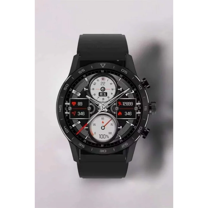  Suya Dayanıklı Dokunmatik Akıllı Saat Bluetooth 5.0, Sesli Asistan ve Sağlık Takibi