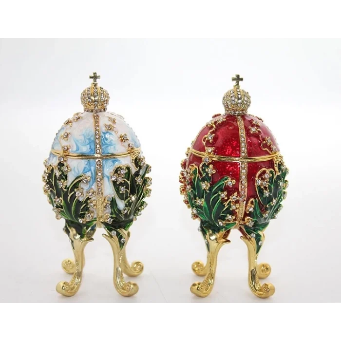 BUĞZ Swaroski Taşlı Tekli Yumurta Alk1946