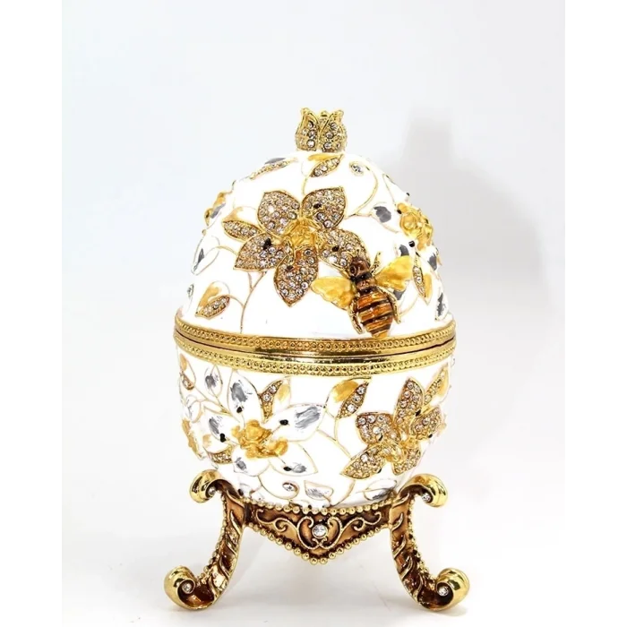 BUĞZ Swaroski Taşlı Tekli Yumurta Alk1956