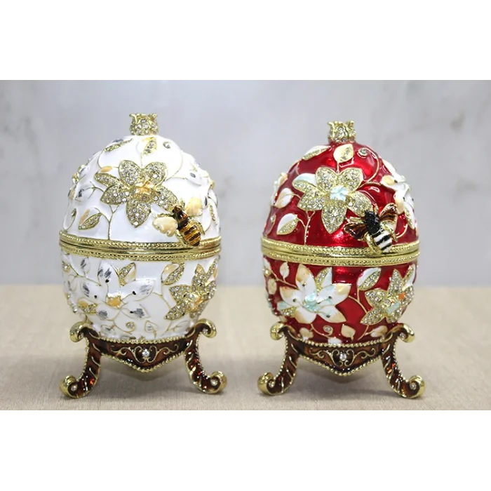 BUĞZ Swarovski Taşlı Yumurta - Model 11