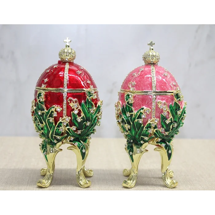 BUĞZ Swarovski Taşlı Yumurta - Model 6