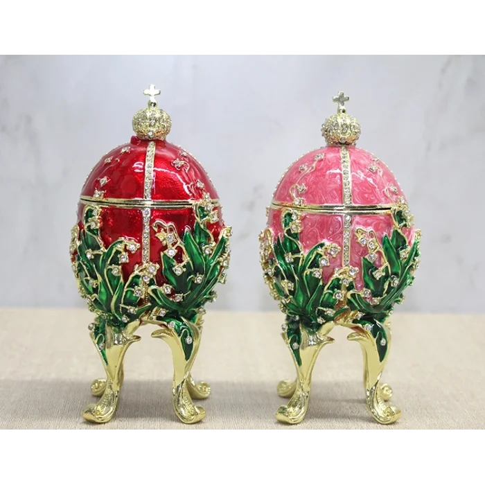 BUĞZ Swarovski Taşlı Yumurta - Model 6