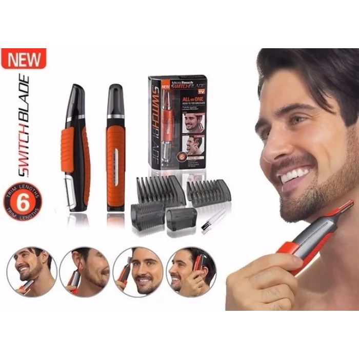  Switch Bladies Profesyonel 6 Parça Pilli Tıraş Makinesi