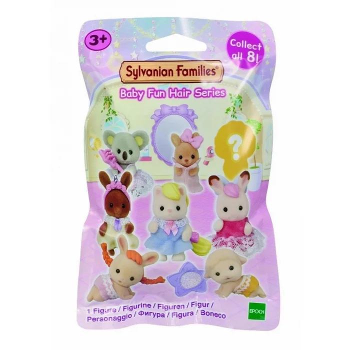BUĞZ Sylvanian Families Bebek Minifigür Eğlenceli Saçlar Serisi