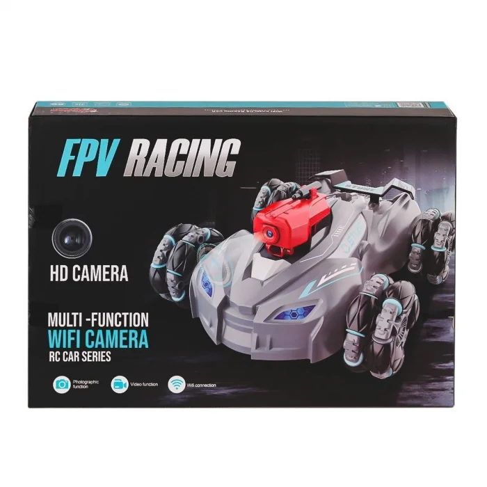  SYR-666-863 Kumandalı Wifi Kameralı Stunt Araba -Vardem Oyuncak