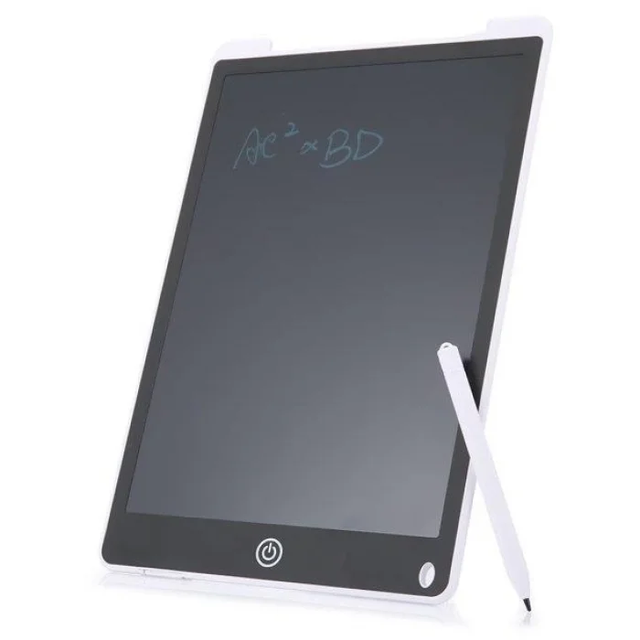 BUĞZ T12 Beyaz Writing Tablet Lcd 12 Inç Dijital Kalemli Çizim Yazı Tahtası