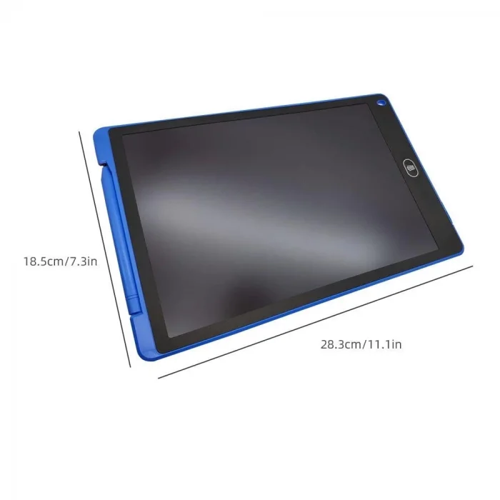 BUĞZ T12 Mavi Writing Tablet Lcd 12 Inç Dijital Kalemli Çizim Yazı Tahtası