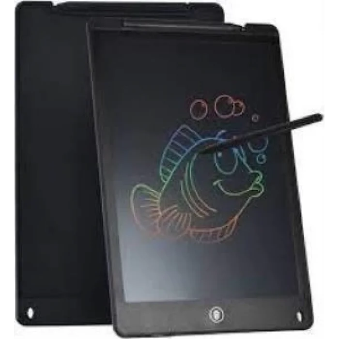 BUĞZ T12 Siyah Writing Tablet Lcd 12 Inç Dijital Kalemli Çizim Yazı Tahtası