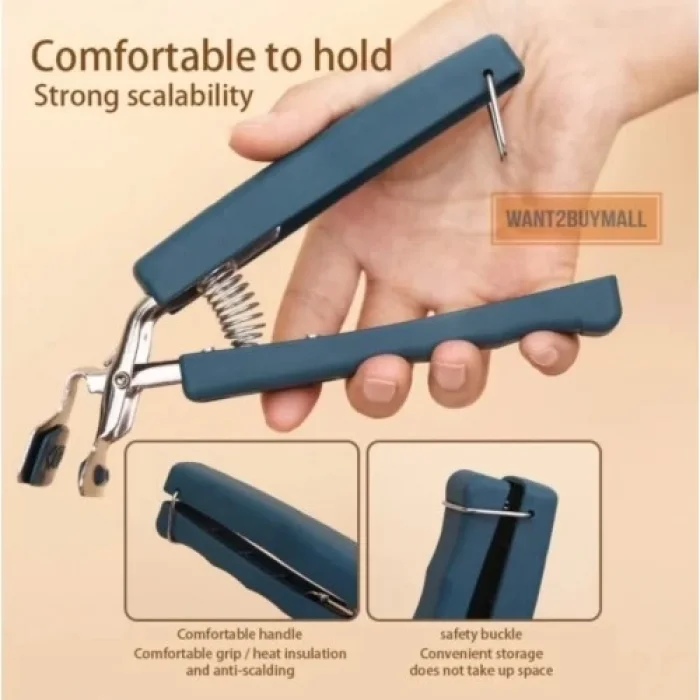  Tabak Tepsi Kelepçesi Yanma Önleyici