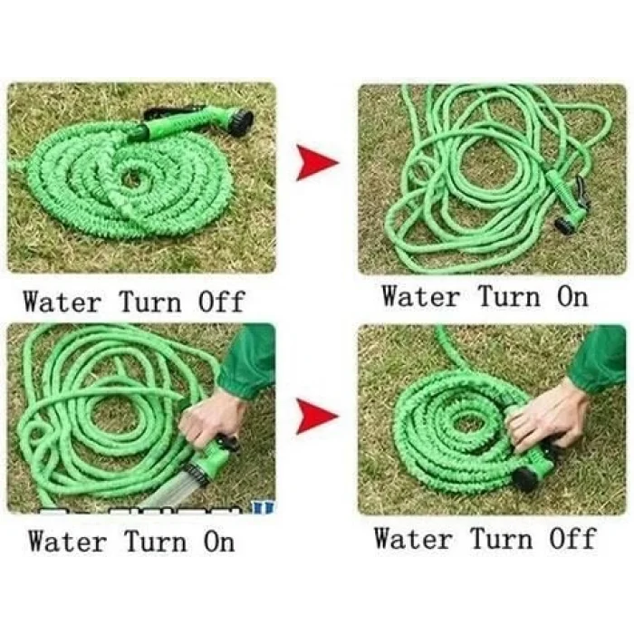 BUĞZ Tabancalı Uzayan Hortum Expandable Hose 22.5 Metre