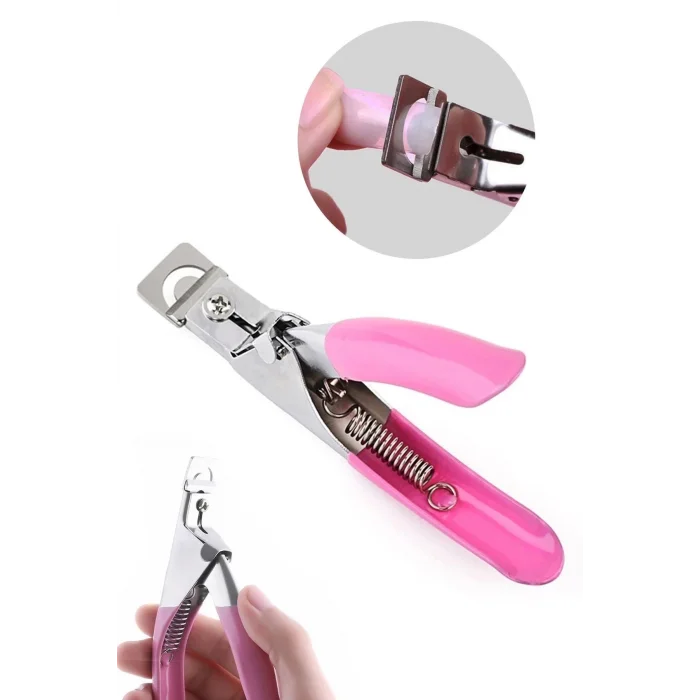  Takma Tırnak Protez Tırnak Pens Kesici Ayarlayıcı Giyotin