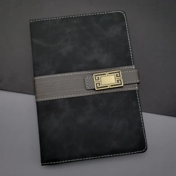  Tarihsiz Ajanda Defter Siyah Renk