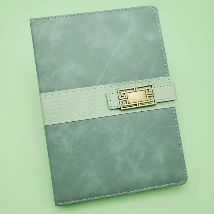 BUĞZ Tarihsiz Ajanda Defter Su Yeşili