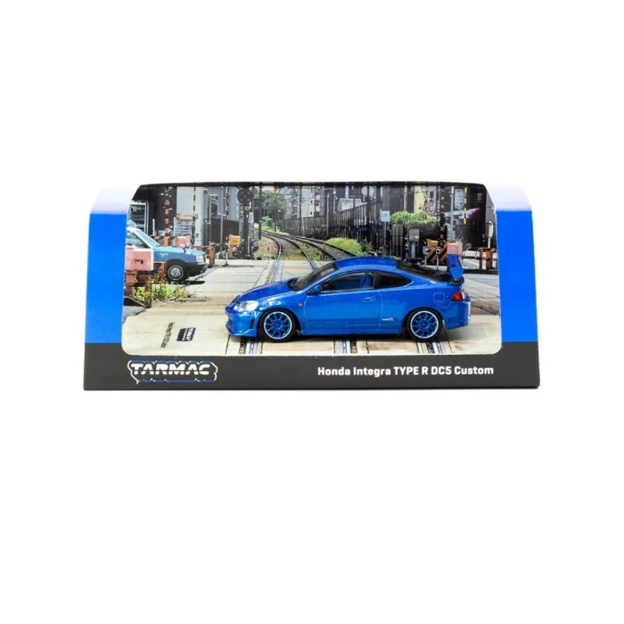 BUĞZ Tarmac Works 1/64 Honda Integra TYPE R DC5 Custom Blue Metallic - ROAD64