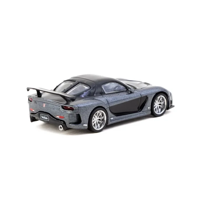 BUĞZ Tarmac Works 1/64 Mazda RX-7 VeilSide Fortune7 Grey Metallic / Black