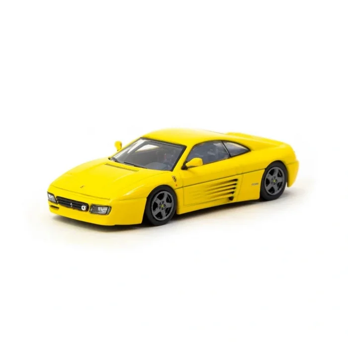 BUĞZ Tarmac Works X iXO Models 1/64 Ferrari 348 Challenge Yellow
