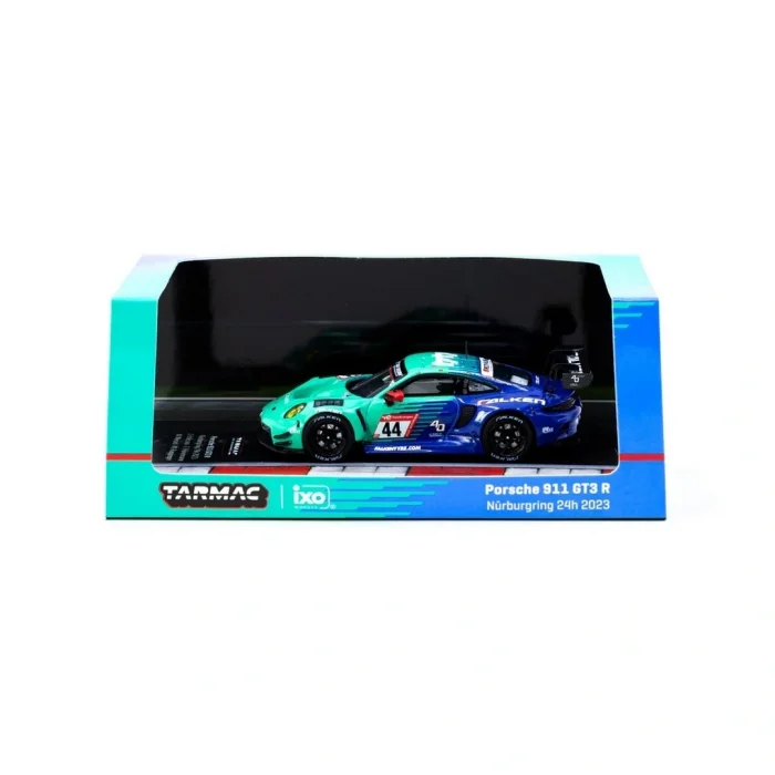 BUĞZ Tarmac Works X iXO Models 1/64 Porsche 911 GT3 R Nürburgring 24h 2023 #44