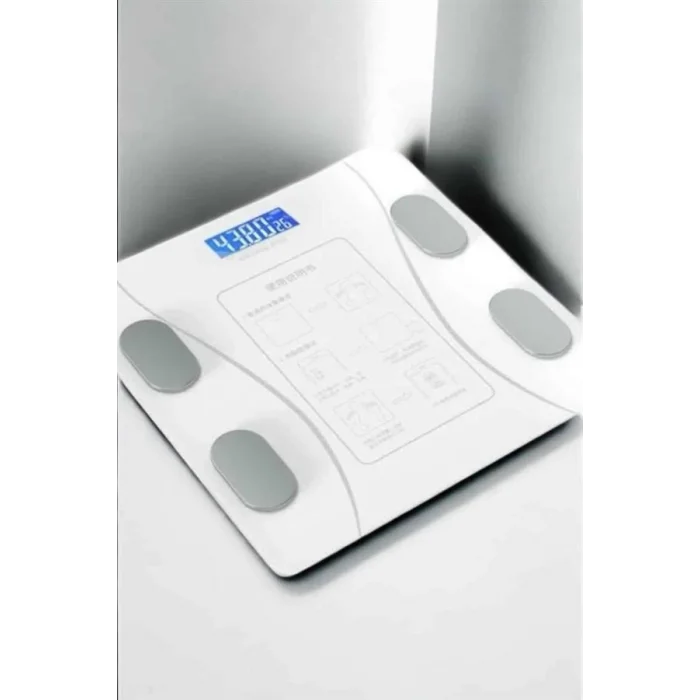  Tartı Baskül Dijital Elektronik Tartı Vücut Analiz Wifi Akıllı Yağ Ölçer