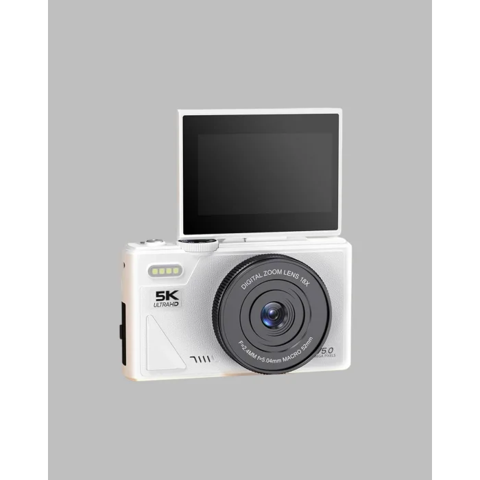 BUĞZ Taşınabilir 5K UHD Fotoğraf ve Video Kamera Otofokus WiFi - Lisinya