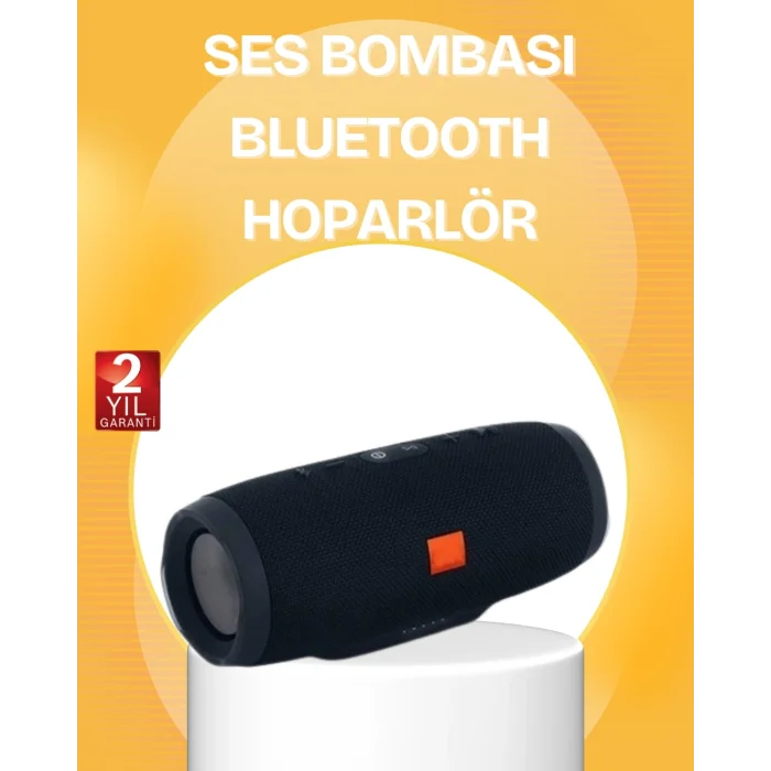 BUĞZ Taşınabilir Bluetooth Hoparlör 20W Güçlü Stereo Suya Dayanıklı