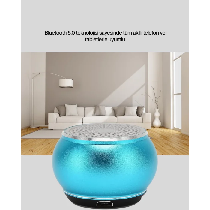  Taşınabilir Bluetooth Hoparlör | Eller Serbest Arama Özellikli